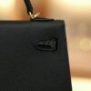 Mini Kelly Epsom Touch Black GHW