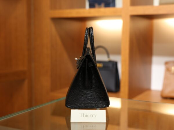 Birkin 20 Lizard Black PHW