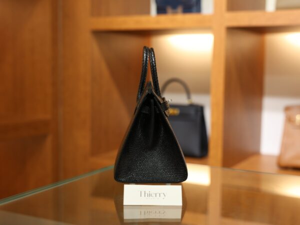 Birkin 20 Lizard Black PHW