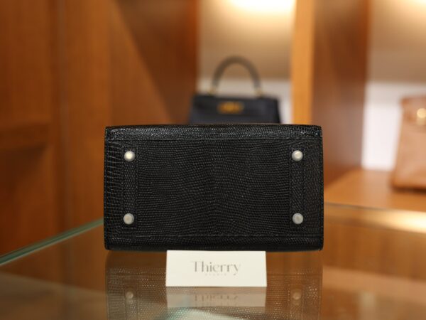 Birkin 20 Lizard Black PHW