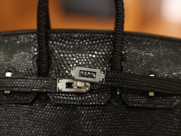 Birkin 20 Lizard Black PHW