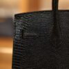 Birkin 20 Lizard Black PHW