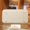 Birkin 25 Clemence Gris Pale GHW