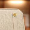 Birkin 25 Clemence Gris Pale GHW
