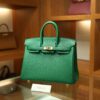 Birkin 25 Clemence Vert Vertigo GHW