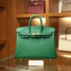 Birkin 25 Clemence Vert Vertigo GHW