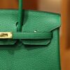 Birkin 25 Clemence Vert Vertigo GHW