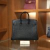 Birkin 25 Clemence Black PHW