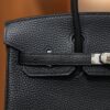 Birkin 25 Clemence Black PHW
