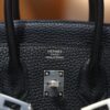Birkin 25 Clemence Black PHW
