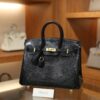 Birkin 25 Lizard Black GHW
