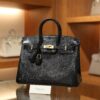 Birkin 25 Lizard Black GHW