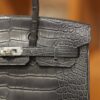 Birkin 25 Matte Alligator Gris Paris PHW
