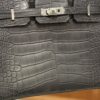 Birkin 25 Matte Alligator Gris Paris PHW