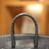 Birkin 25 Matte Alligator Gris Paris PHW