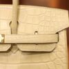 Birkin 25 Matte Alligator Vanilla GHW