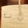 Birkin 25 Matte Alligator Vanilla GHW