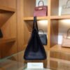 Birkin 25 Matte Alligator Bleu Saphir GHW