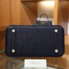 Birkin 25 Matte Alligator Bleu Saphir GHW