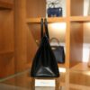 Birkin 25 Box Retourne Black GHW