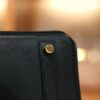 Birkin 25 Box Retourne Black GHW
