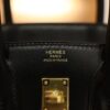 Birkin 25 Box Retourne Black GHW