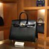 Birkin 25 Box Sellier Black GHW
