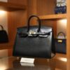 Birkin 25 Box Sellier Black GHW