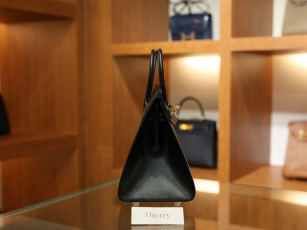 Birkin 25 Box Sellier Black GHW