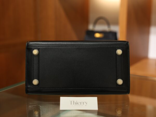 Birkin 25 Box Sellier Black GHW