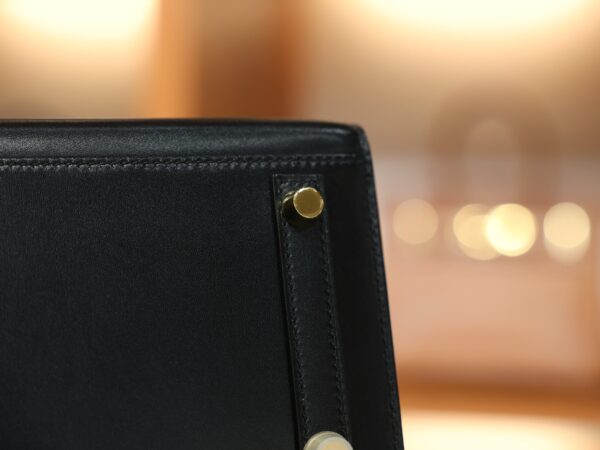 Birkin 25 Box Sellier Black GHW