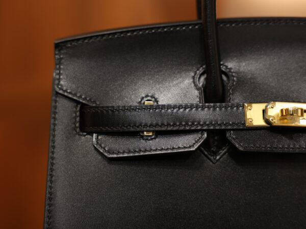 Birkin 25 Box Sellier Black GHW