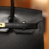 Birkin 25 Box Sellier Black GHW