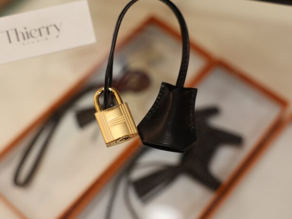Birkin 25 Box Sellier Black GHW