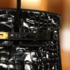 Birkin 25 Shiny Alligator Black GHW