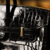 Birkin 25 Shiny Alligator Black GHW