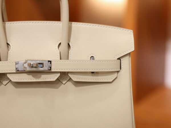 Birkin 25 Swift Craie PHW