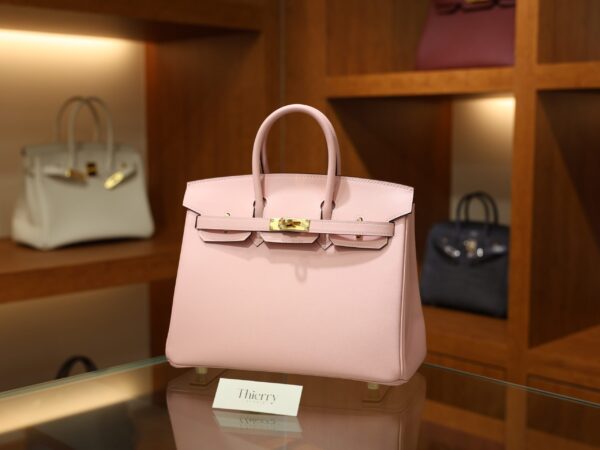 Birkin 25 Swift Rose Sakura GHW