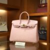 Birkin 25 Swift Rose Sakura GHW