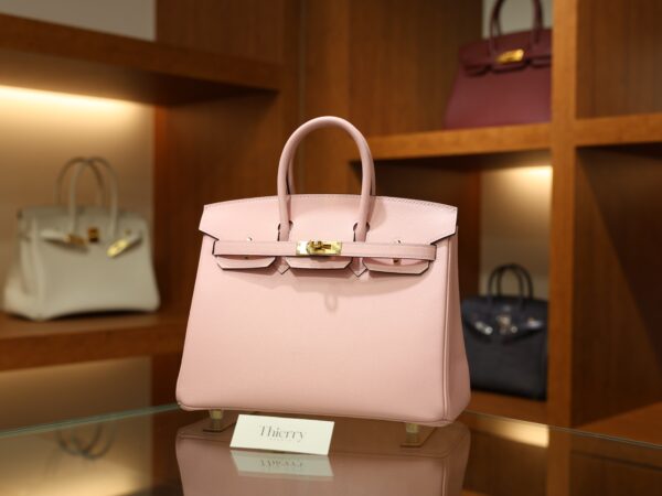 Birkin 25 Swift Rose Sakura GHW