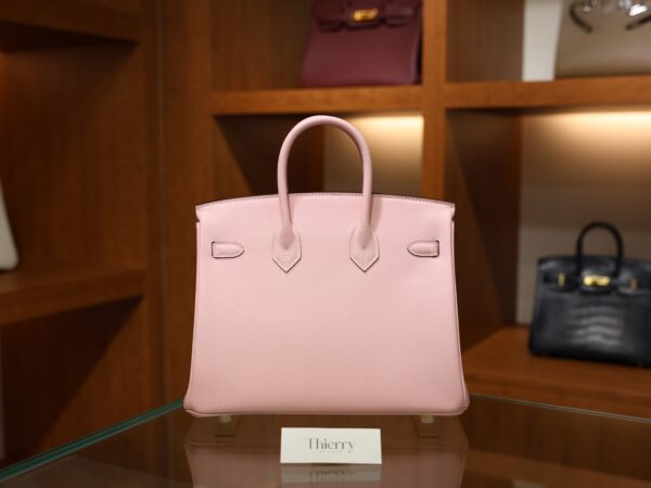 Birkin 25 Swift Rose Sakura GHW