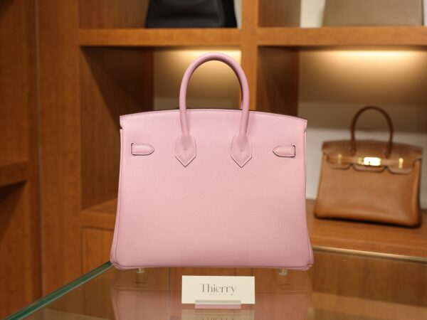 Birkin 25 Swift Mauve Sylvestre RGHW