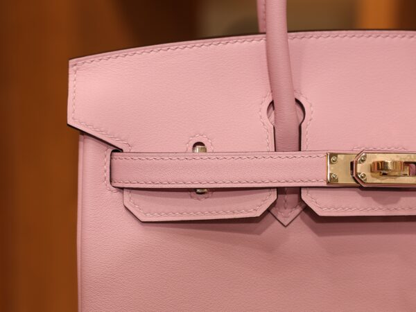 Birkin 25 Swift Mauve Sylvestre RGHW