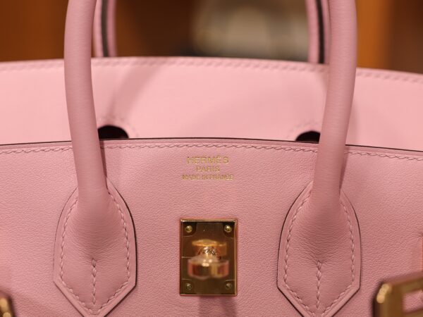Birkin 25 Swift Mauve Sylvestre RGHW