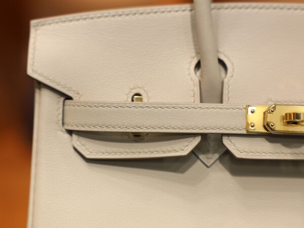 Birkin 25 Swift Beton GHW