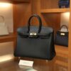 Birkin 25 Swift Black GHW