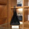 Birkin 25 Swift Black GHW