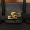 Birkin 25 Swift Black GHW