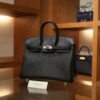 Birkin 25 Swift Black RGHW