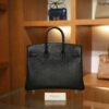 Birkin 25 Swift Black RGHW